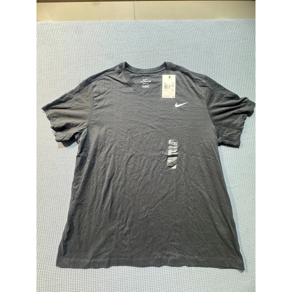 Nike DRI-FIT The Nike Tee Men's Sz XXL Black Brand New‎